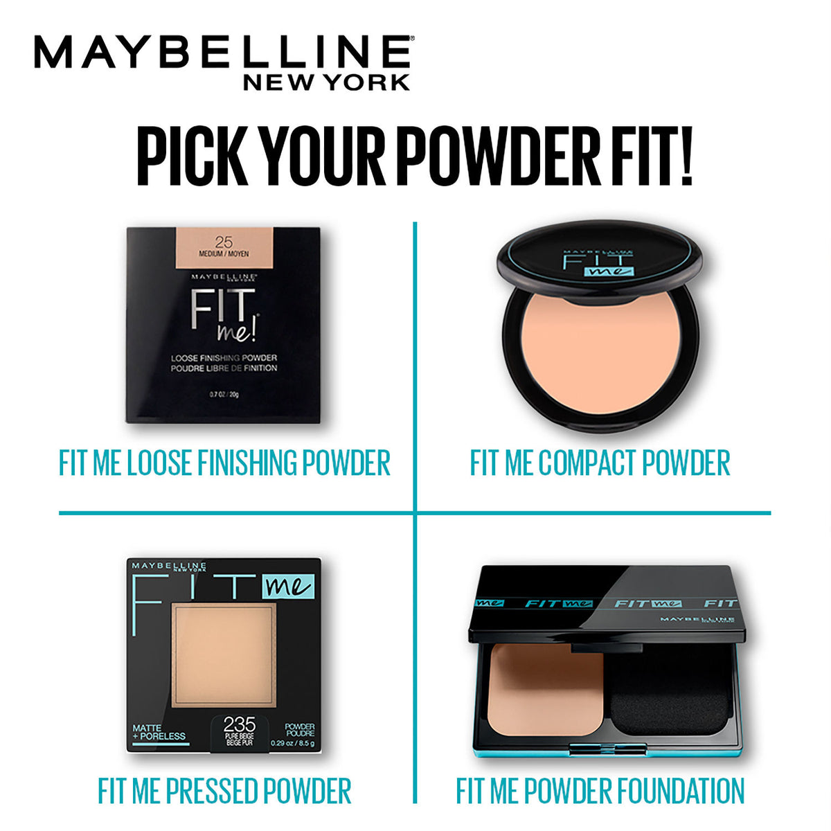 Maybelline Fit Me Matte + Poreless Pressed Powder Natural Beige 220 Normal to Oily (8.5 gm) - image 5