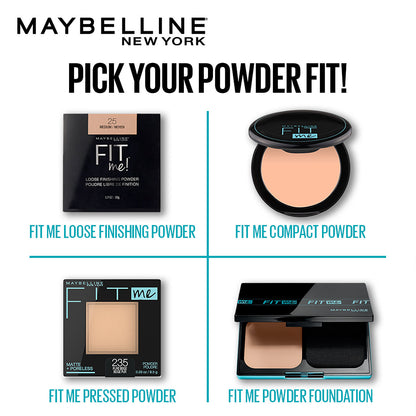 Maybelline Fit Me Matte + Poreless Pressed Powder Natural Beige 220 Normal to Oily (8.5 gm) - image 5