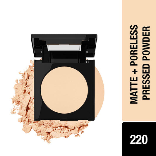 Maybelline Fit Me Matte + Poreless Pressed Powder Natural Beige 220 Normal to Oily (8.5 gm) - Maybelline