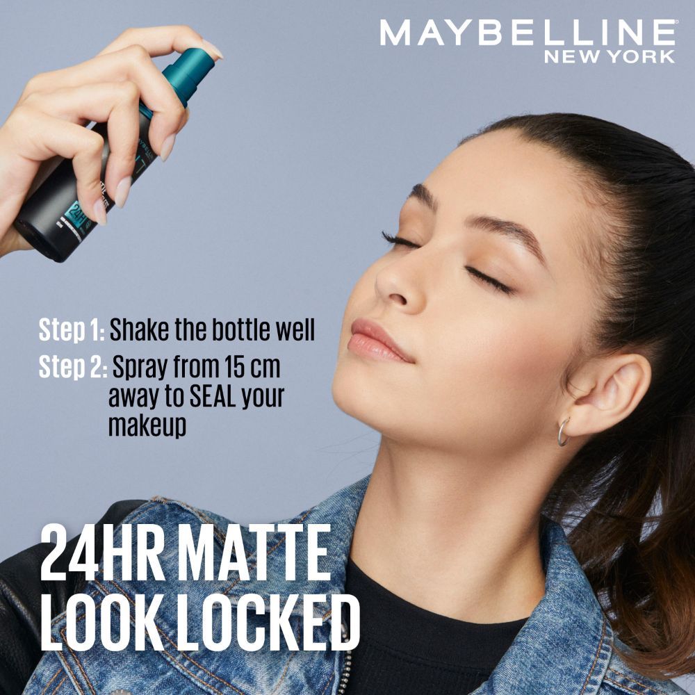 Maybelline Fit Me Matte + Poreless Setting Spray, 24H Oil-Control, Non-Acnegenic – 60 ml - image 5