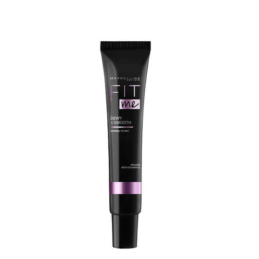 Maybelline Fit Me Primer, Oil free and Non Comedogenic Formula - Dewy+Smooth Primer – 30 ml - Maybelline