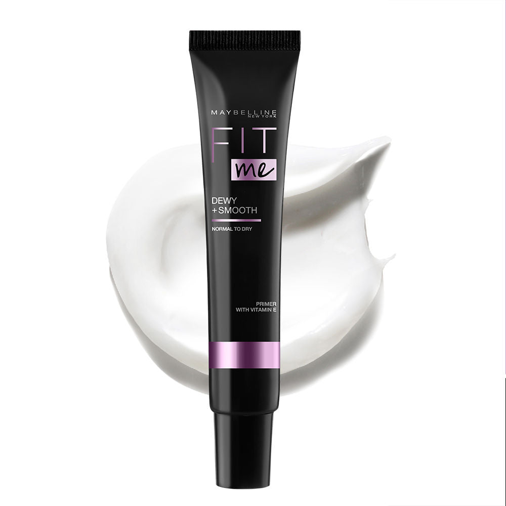 Maybelline Fit Me Primer, Oil free and Non Comedogenic Formula - Dewy+Smooth Primer – 30 ml - image 4