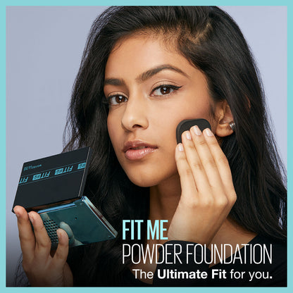 Maybelline Fit MeA Matte + Poreless Powder Foundation, Shade 110 9 gm - image 2