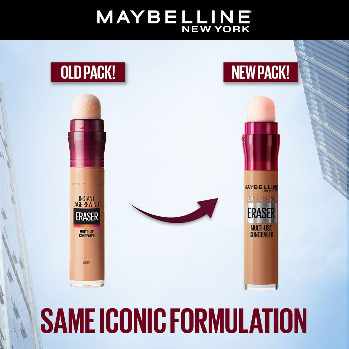 Maybelline Instant Age Rewind Eraser Concealer-Conceal, Contour, Highlight- 144 Caramel,6 ml - image 2