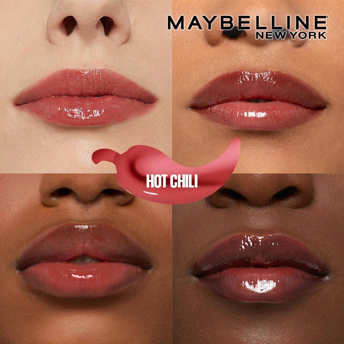 Maybelline Lifter Plump - Plumping Liquid Lip Gloss, Hot Chili, 5.4 ml - image 3