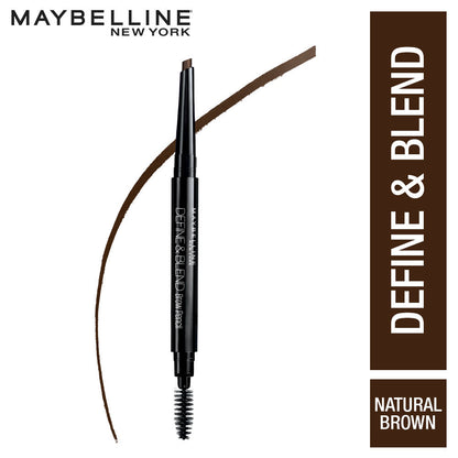 Maybelline Maybelline Define & Blend Brow Pencil - Natural Brown 0.16 gm - Maybelline