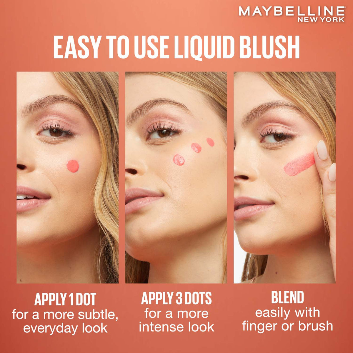 Maybelline Sunkisser Hazy Matte Blush, Sunkissed Cheeks for 12HR, Transfer & Sweat-proof, Melt-to-Skin Formula, Non-comedogenic, Hot Pink Summer - 4.7 gm - image 4