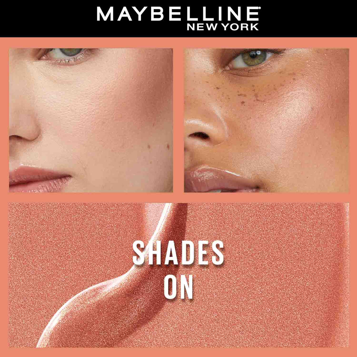 Maybelline Sunkisser Highlighter + Blush, 12H Wear, 08 - Shades On - 4.7 gm - image 5