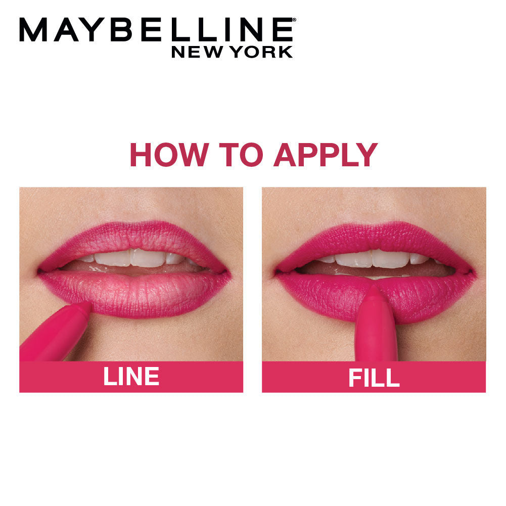 Maybelline Matte Ink Crayon Lipstick, Smudgeproof, Lasts Up To 8H - 55 Make it Happen, 1.2 gm - image 5