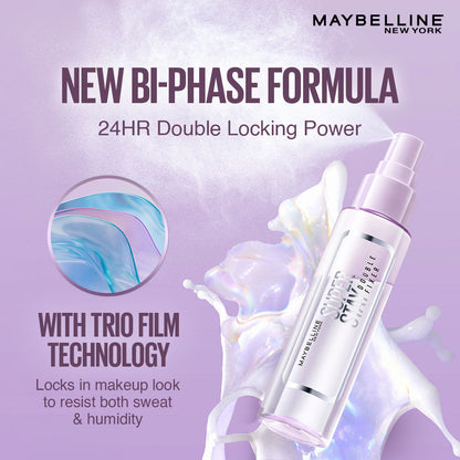 Maybelline Superstay Double Fixer, Locks Double Fixing Polymers for 2x Longwear Result + 24H Transferproof Action and Hydration - 55 ml - image 3