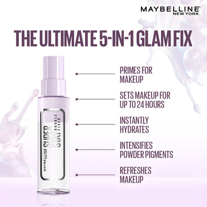 Maybelline Superstay Double Fixer, Locks Double Fixing Polymers for 2x Longwear Result + 24H Transferproof Action and Hydration - 55 ml - image 5