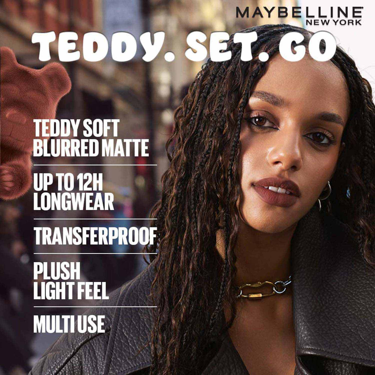 Maybelline Superstay Teddy Tint - Lip and Cheek Color – Tomato Girl - 5 ml - image 2