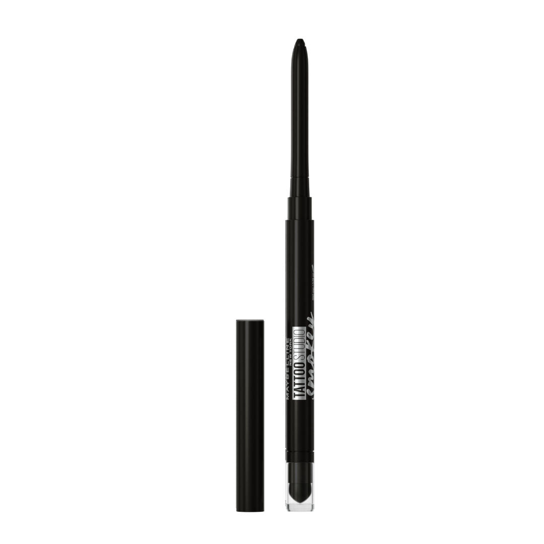 Maybelline TattooStudio Smokey Eye Kohl Gel Pencil Eyeliner, Smokey Black, 0.28g - image 3
