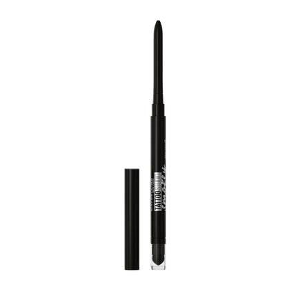 Maybelline TattooStudio Smokey Eye Kohl Gel Pencil Eyeliner, Smokey Black, 0.28g - image 3