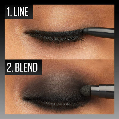 Maybelline TattooStudio Smokey Eye Kohl Gel Pencil Eyeliner, Smokey Black, 0.28g - image 5