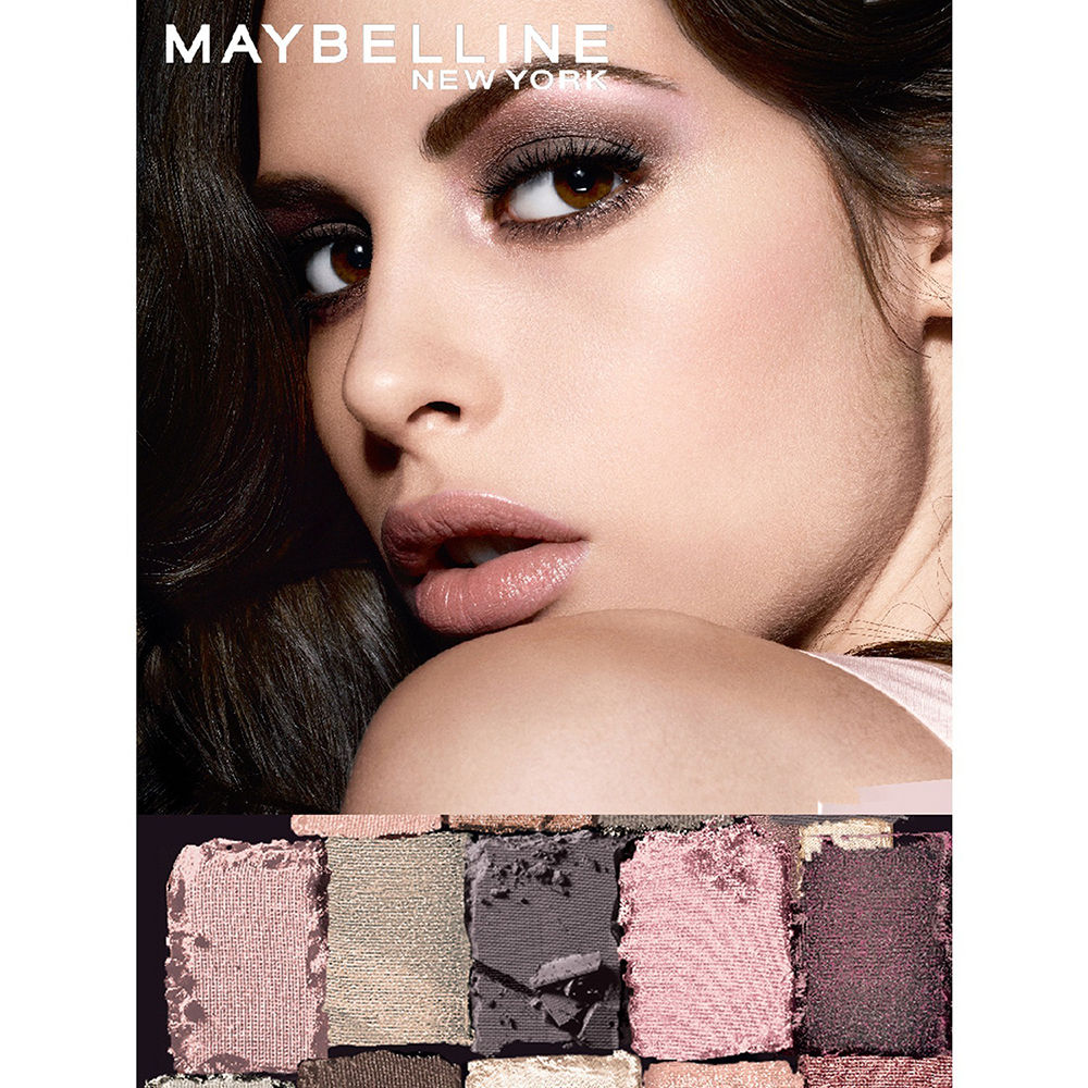 Maybelline Eyeshadow Palette, 12 Highly Blendable Shades, Matte and Sheen Colours, The Blushed Nudes, 9 gm - image 4