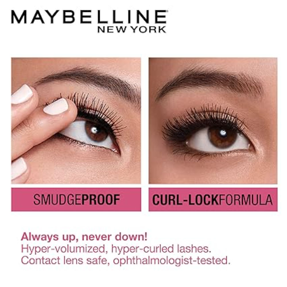 Maybelline The Colossal Volume Express Waterproof Mascara - Black (10 gm) + Maybelline Fit Me Matte+Poreless Liquid Foundation Tube 128 Warm Nude 18ml - image 5
