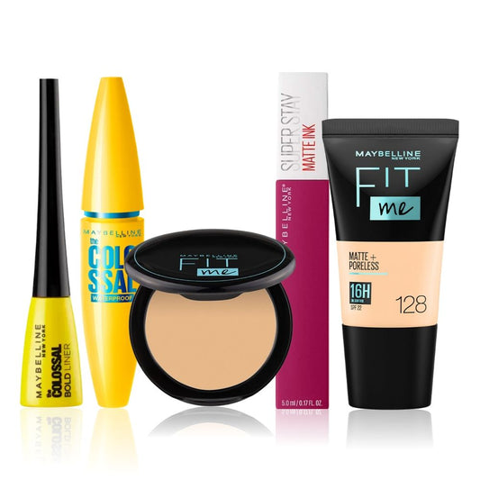 Maybelline Newyork All-Day Glam Essentials Kit 2 (5 gm) - Maybelline
