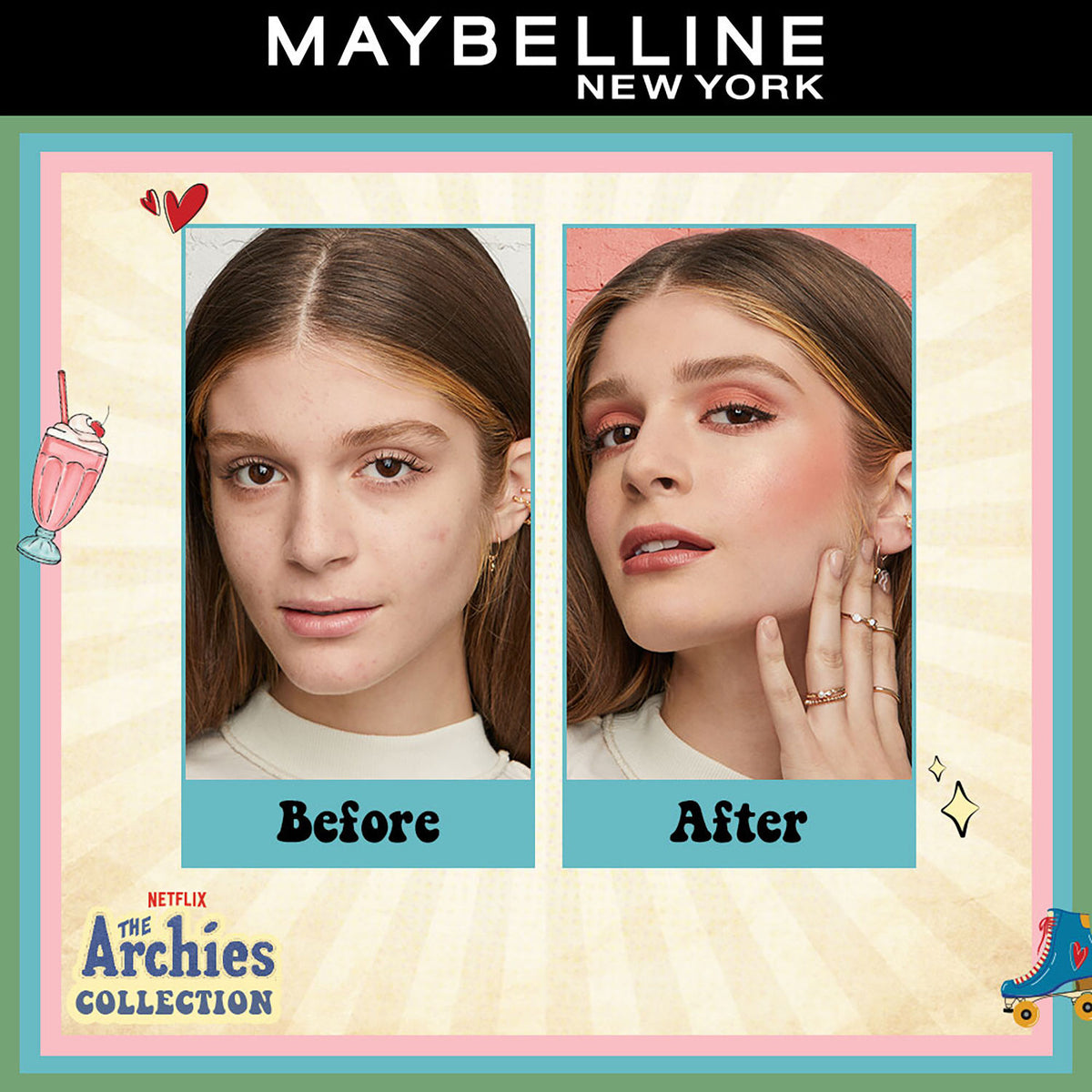 Maybelline NY Blush, Fit Me Blush, The Archies Collection, 10 Brave, 4.5 gm - image 3