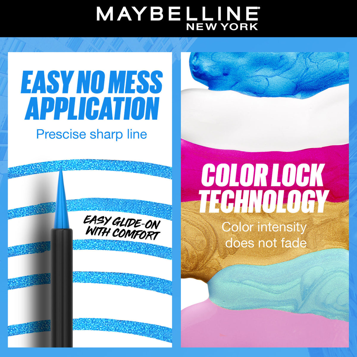Maybelline Tattoo Play Blue Liquid Eyeliner - Switch, 2.1 ml - image 4