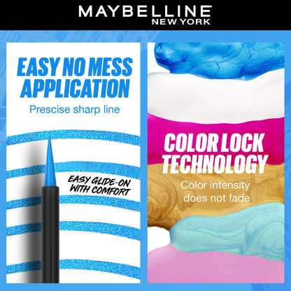 Maybelline Tattoo Play Blue Liquid Eyeliner - Switch, 2.1 ml - image 4