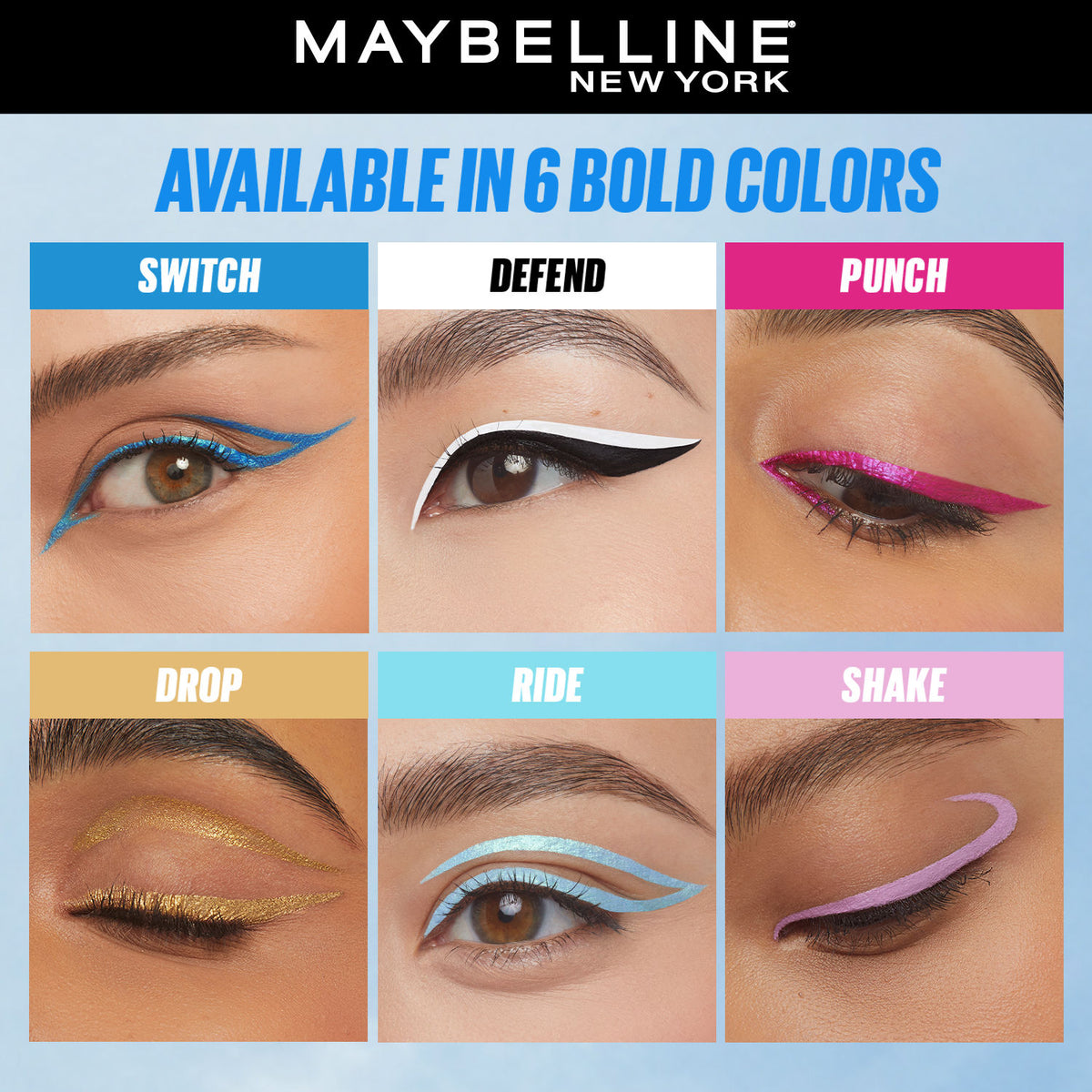 Maybelline Tattoo Play Blue Liquid Eyeliner - Switch, 2.1 ml - image 5