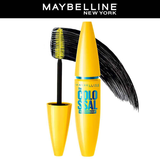 Maybelline The ColossalA 2x Volume Waterproof MascaraA - Black (10 ml) - image 2