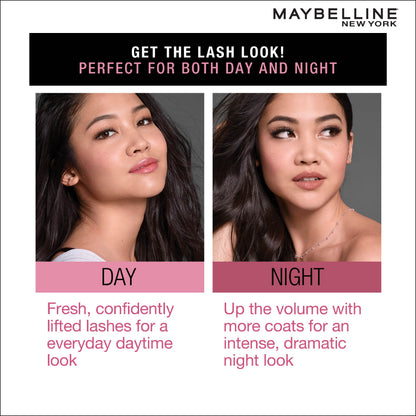 Maybelline Mascara, Curls Lashes, Highly Pigmented Colour, Long-lasting, Washable, Hypercurl , Black, 9.2 ml - image 4