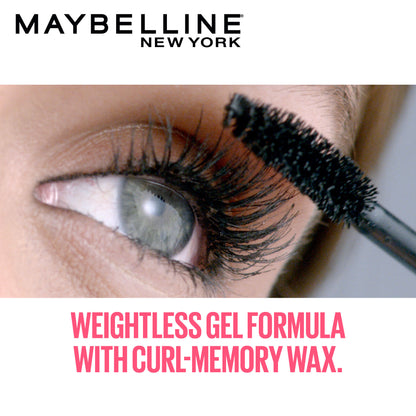 Maybelline Mascara, Curls Lashes, Highly Pigmented Colour, Long-lasting, Washable, Hypercurl , Black, 9.2 ml - image 5