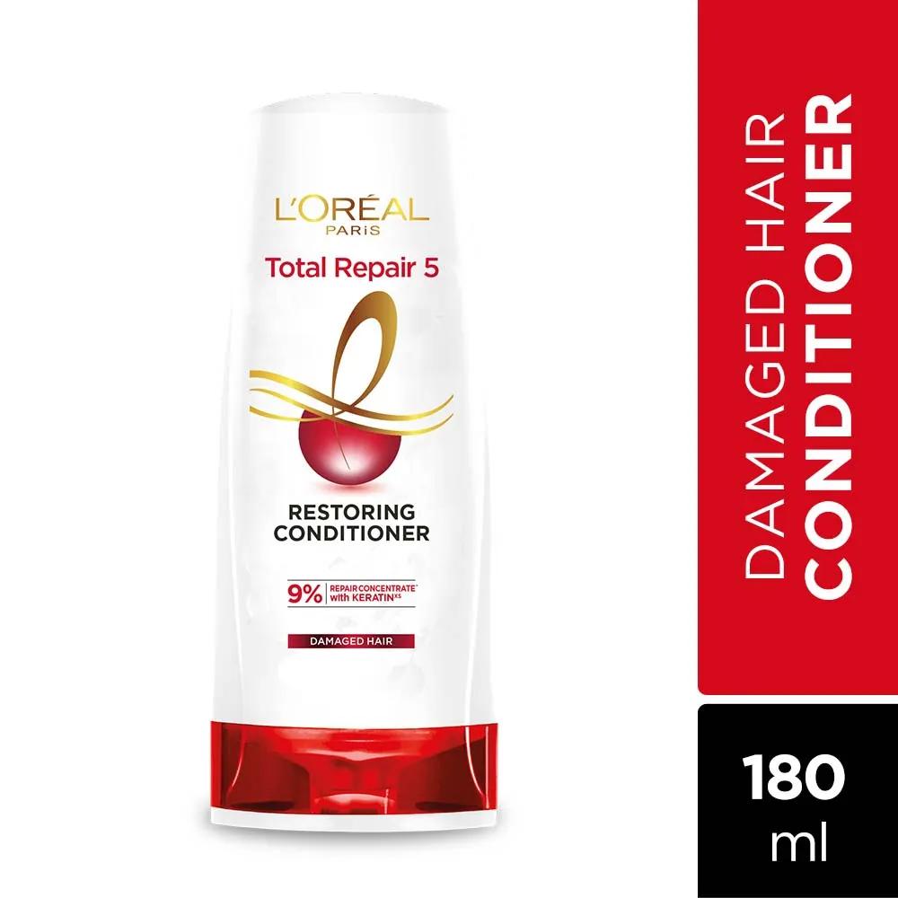 Maybelline x Garnier x L'Oreal Paris bestseller combo (Maybelline hypercurl mascara, black (9.2 gm), Garnier Micellar water (125 ml), L'Oreal Paris Total Repair 5 Co - image 4