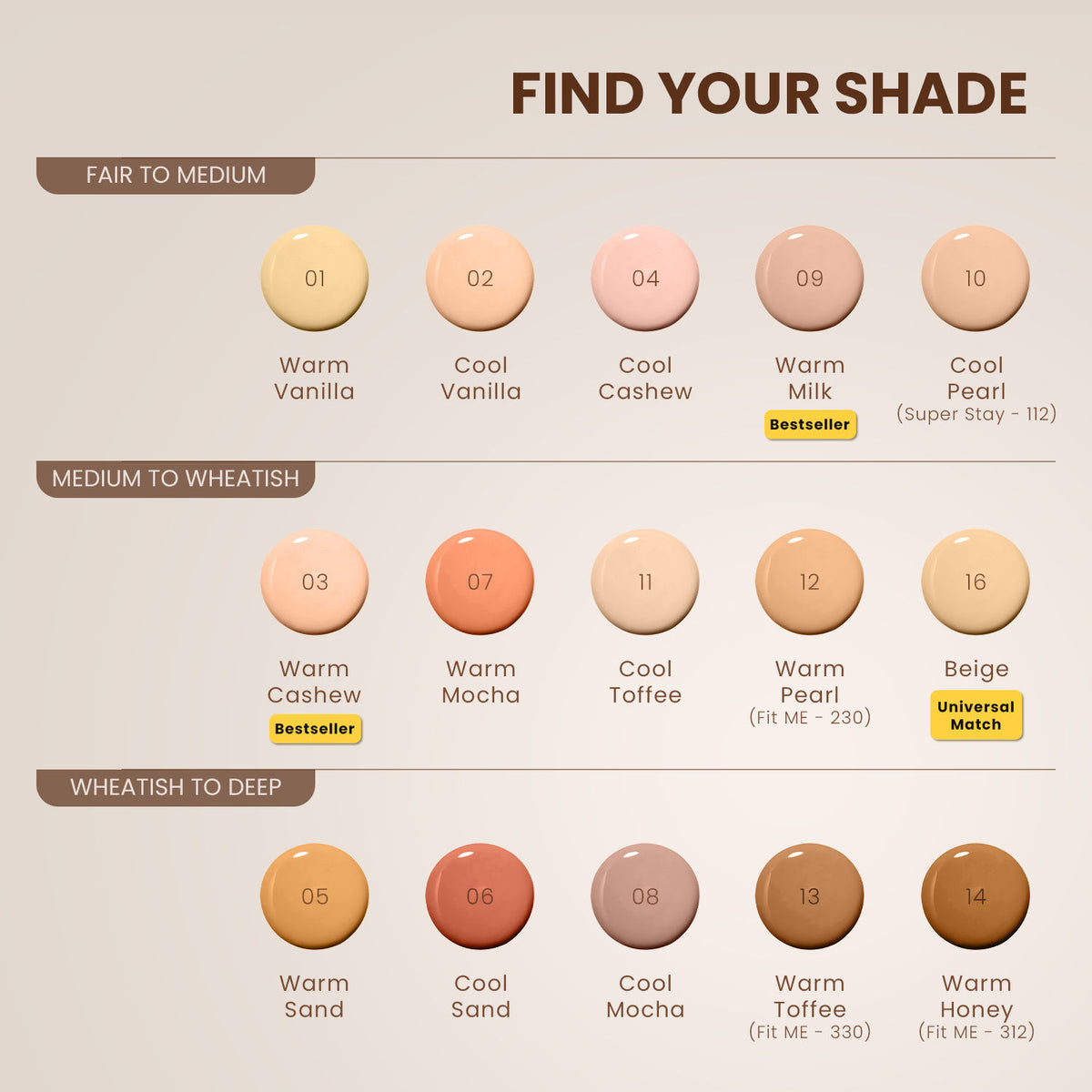 NY Bae 3 IN 1 Serum Foundation – Warm Sand 05 (30 ml) - image 3