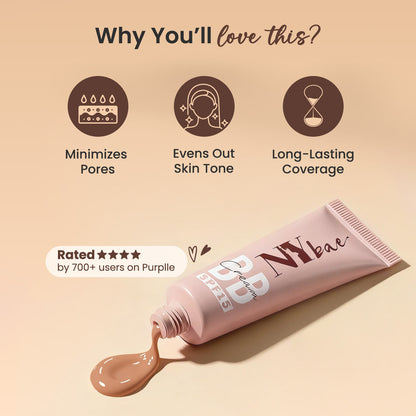 NY Bae BB Cream with SPF 15 – Cinnamon 05 (25 gm) - image 3