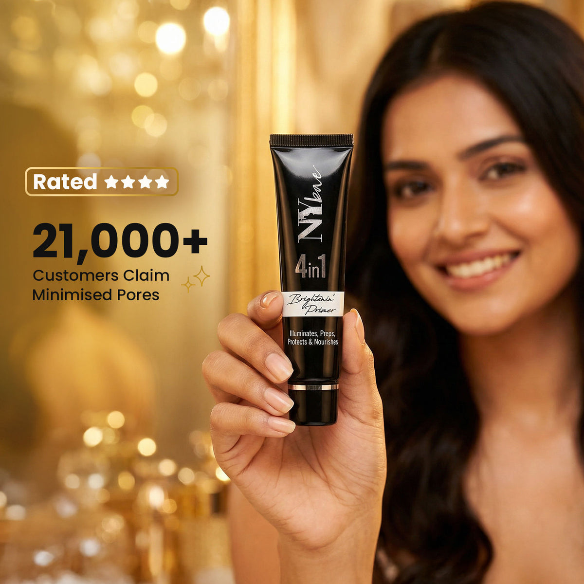 NY Bae 4IN1 Brightenin' Primer (15 gm) – Bright Skin - image 3