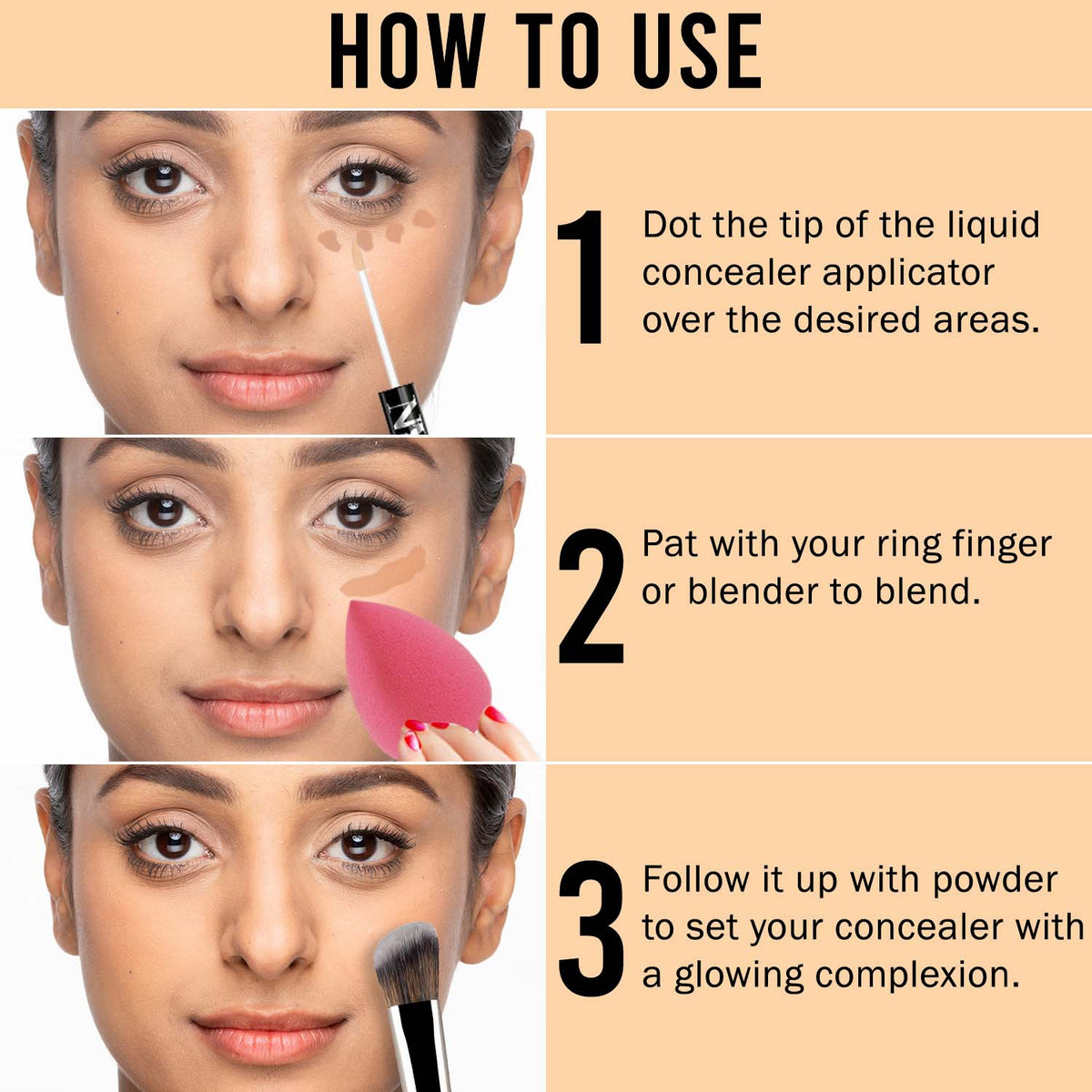 NY Bae Conceal & Conquer Liquid Concealer – Fair 01 (4 ml) - image 4