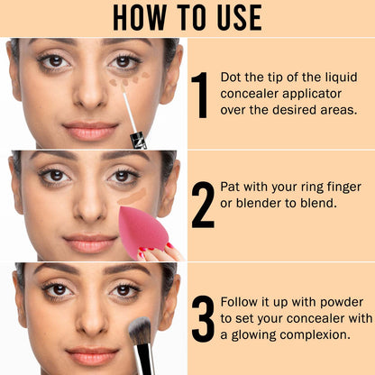 NY Bae Conceal & Conquer Liquid Concealer – Fair 01 (4 ml) - image 4