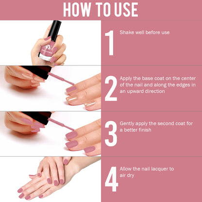 NY Bae Creme Nail Enamel – Pepperoni Pizza 5 (6 ml) - image 3