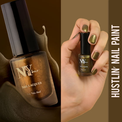 NY Bae Hustlin' Nail Lacquer – Late Nights 8 (6 ml) - NY Bae