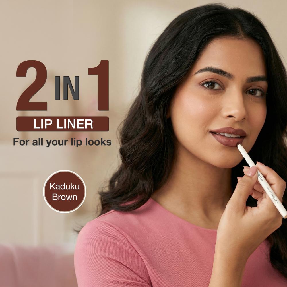 NY Bae 2-in-1 Lip Liner & Lip Colour – Shade: Kaduku Brown - NY Bae