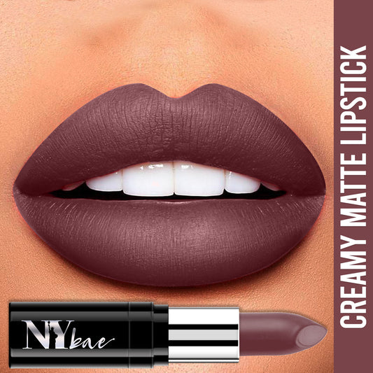 NY Bae Matte Lipstick -Sprinkled Bagel 25 - NY Bae