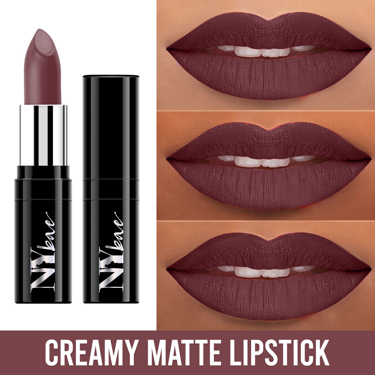 NY Bae Matte Lipstick -Sprinkled Bagel 25 - image 2
