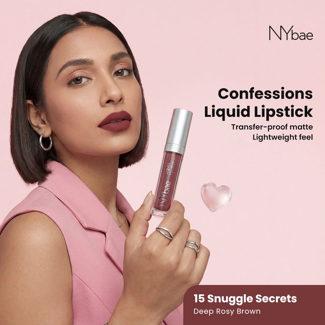 NY Bae Confessions Liquid Lipstick – Snuggle Secrets 15 (4.5 ml) - NY Bae