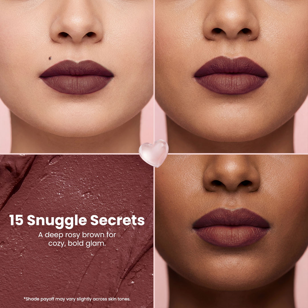 NY Bae Confessions Liquid Lipstick – Snuggle Secrets 15 (4.5 ml) - image 4