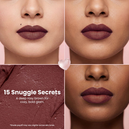 NY Bae Confessions Liquid Lipstick – Snuggle Secrets 15 (4.5 ml) - image 4