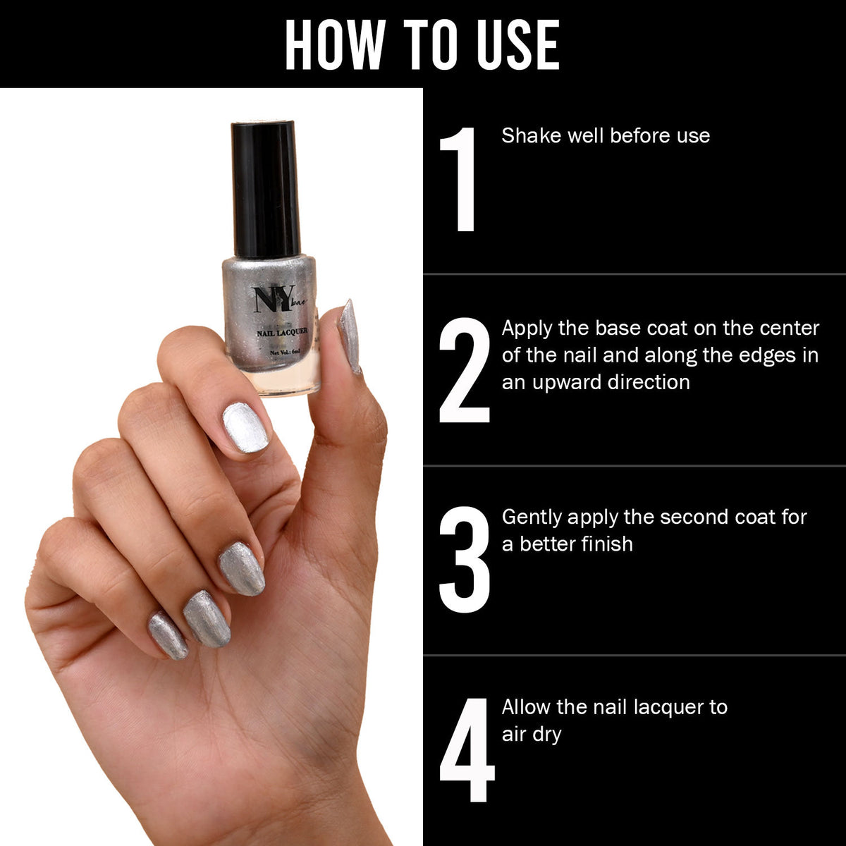 NY Bae Nail Lacquer, Glitter – Shimmer Paint - image 3