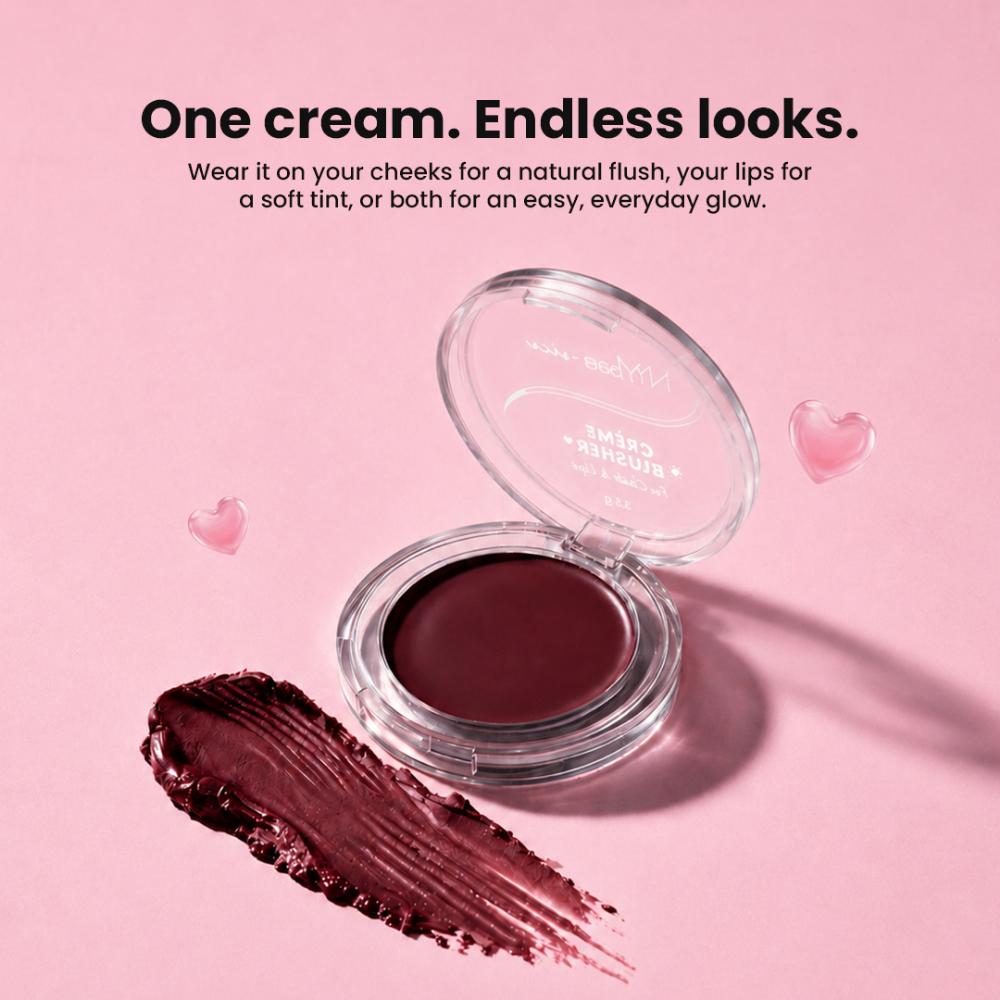 NY Bae Sics Creme Blusher – Berry Tart - image 3