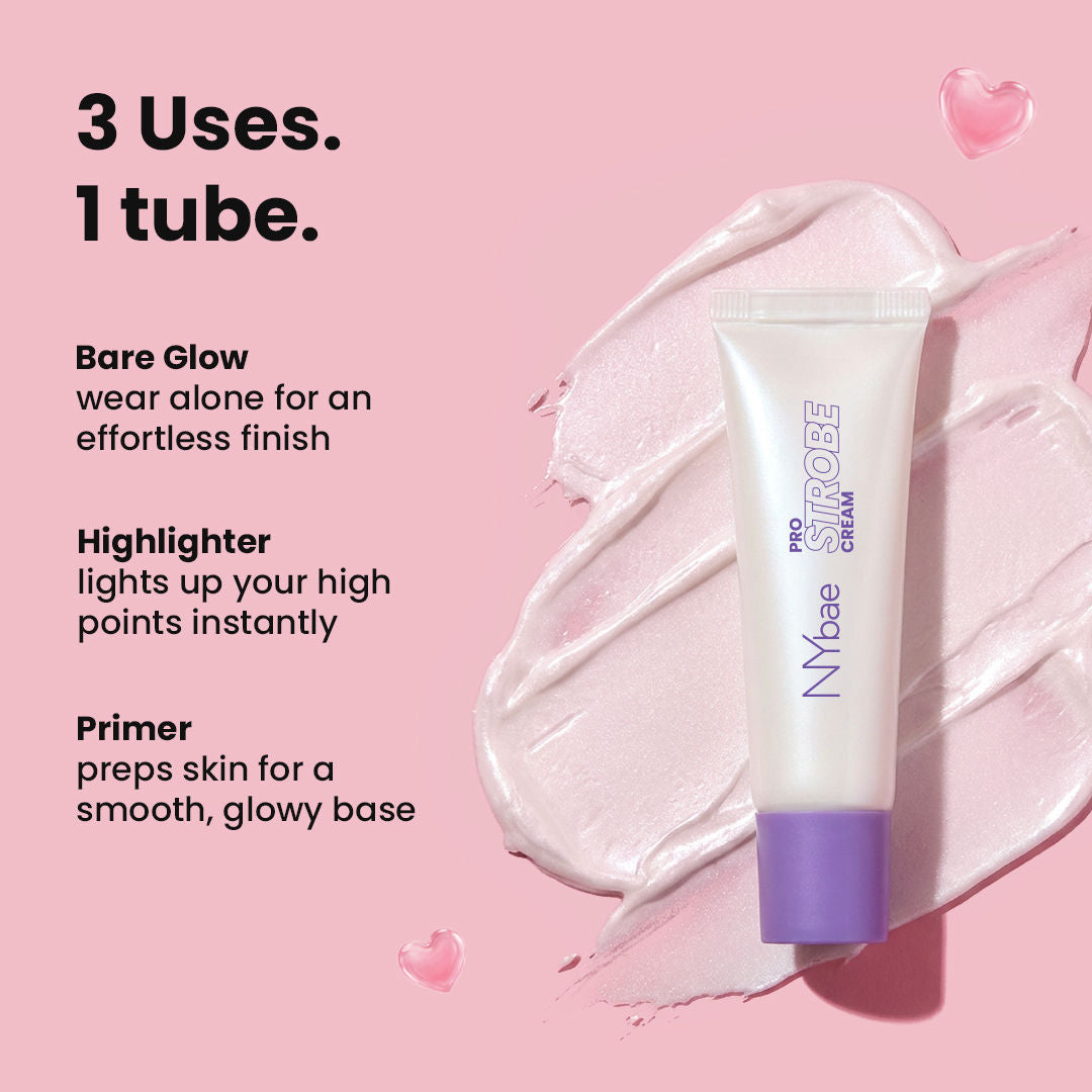 NY Bae PRO Strobe Cream – Pink Topaz (30 gm) - image 4