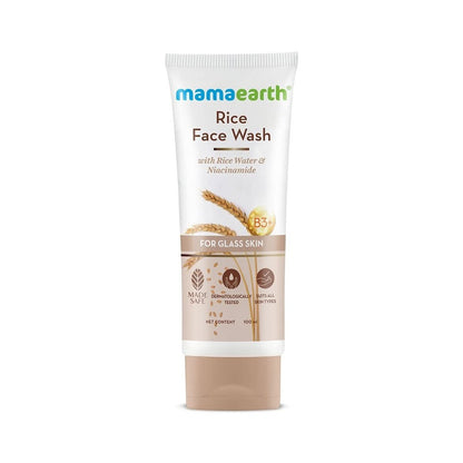 Mamaearth Rice Face Wash with Rice Water & Niacinamide