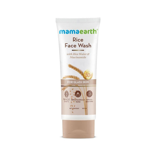 Mamaearth Rice Face Wash with Rice Water & Niacinamide